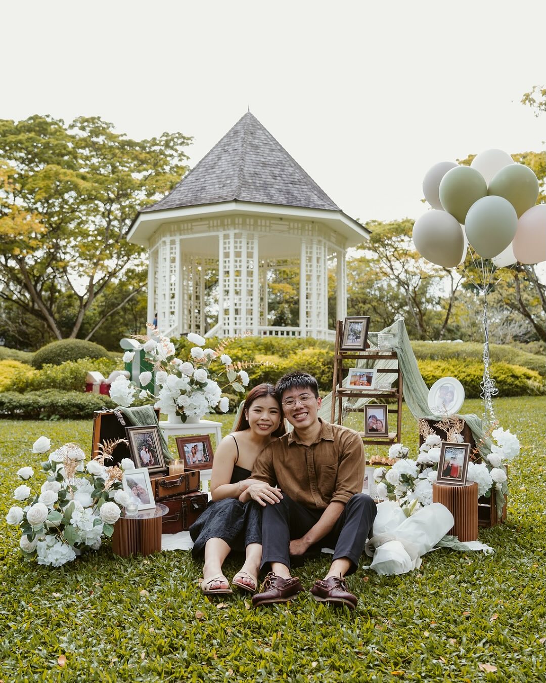 outdoor proposal spots- the Botanic Gardens